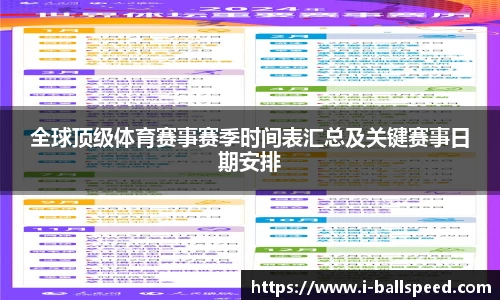 全球顶级体育赛事赛季时间表汇总及关键赛事日期安排